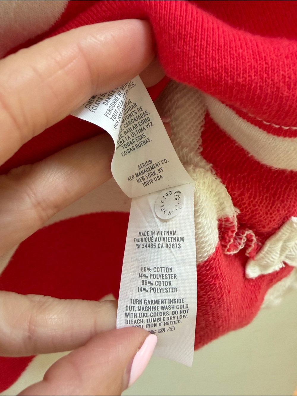 AERIE RUGBY SWEATER - Picture 3 of 5